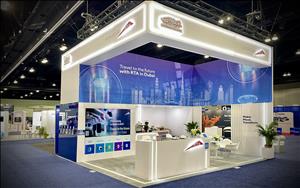 RTA Dubai 20x20 Exhibit at ITS World Congress 2022 in Los Angeles, California 