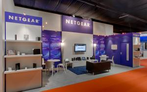 NETGEAR 3m x 6m Exhibit at IBC 2012 In Amsterdam, The Netherlands